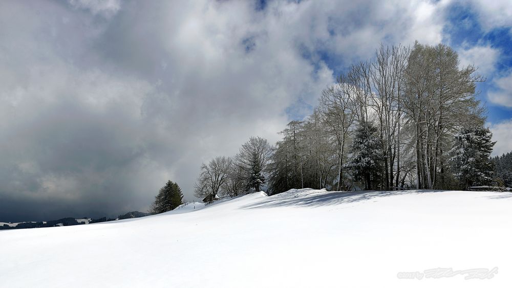 Schnee an Ostern