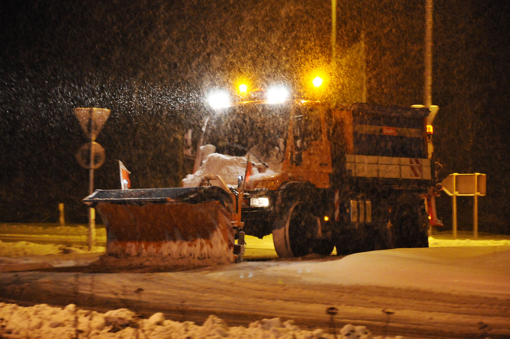 Schnee an Weihnachten