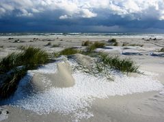 Schnee auf Bornholm