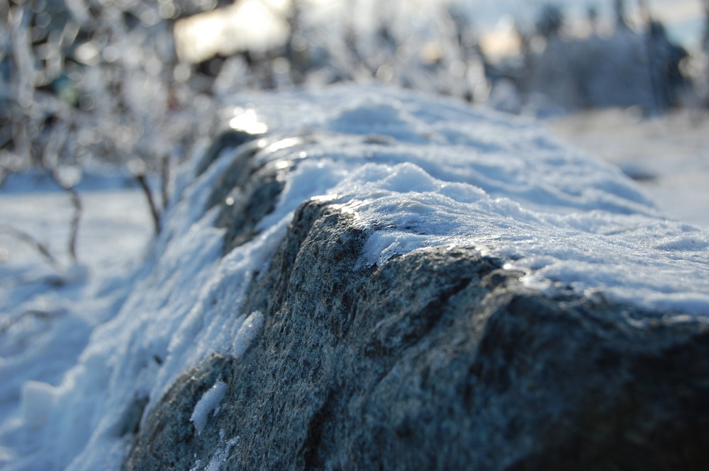 Schnee auf dem Feldberg