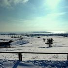 Schnee auf dem Inselblick