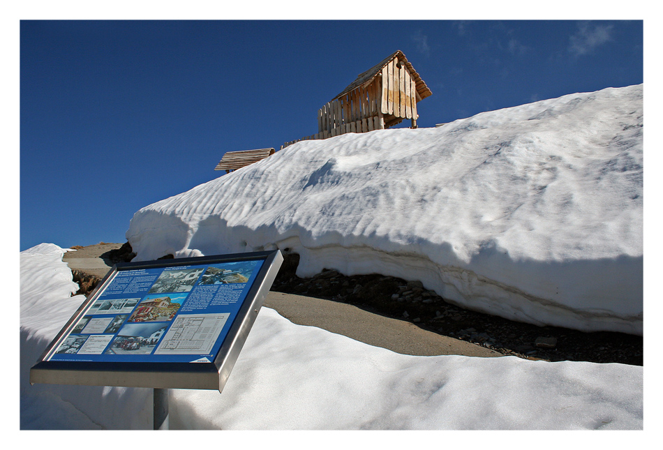 Schnee auf dem Niesen