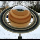 Schnee auf dem Saturn