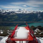 Schnee auf der Rothornspitze