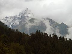 Schnee auf der Trettachspitze