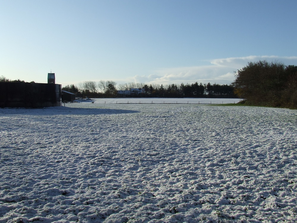 Schnee auf Föhr