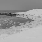 Schnee auf Sylt