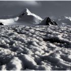 Schnee, Berge und Gletscher ...