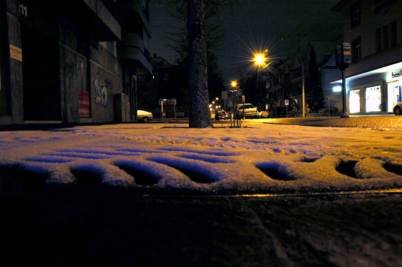 Schnee bis in die Niederungen