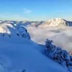 Schnee bis zur Zugspitze