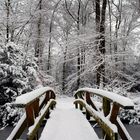 Schnee-Brücke