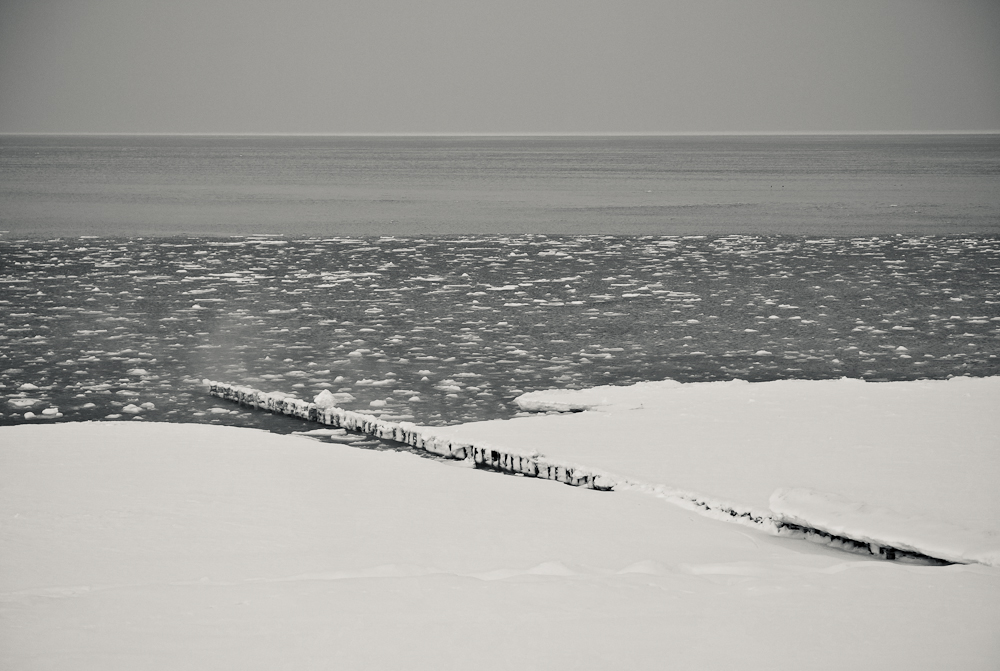 Schnee-Buhnen