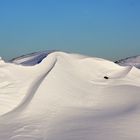 Schnee Düne mitten im Ruhrgebiet