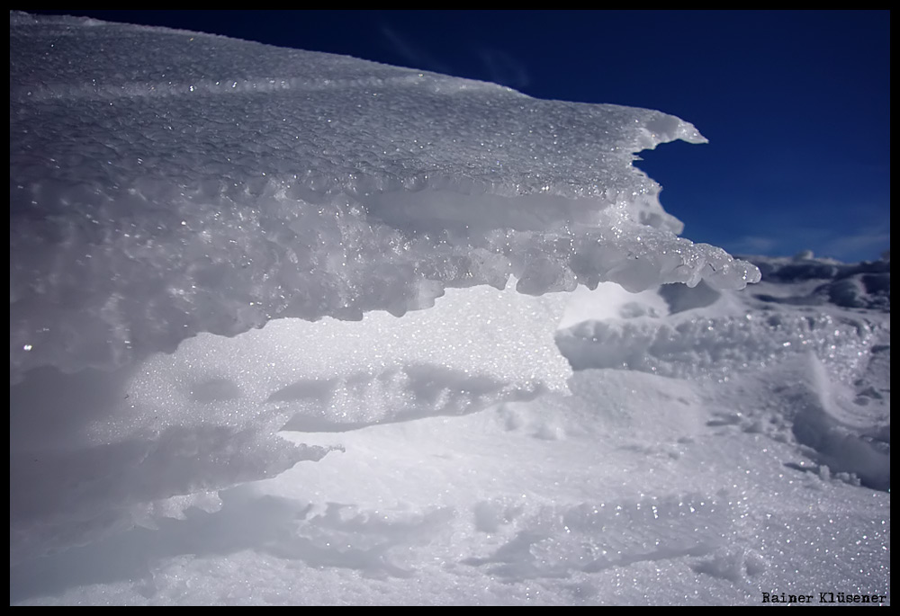 schnee - eis - wind