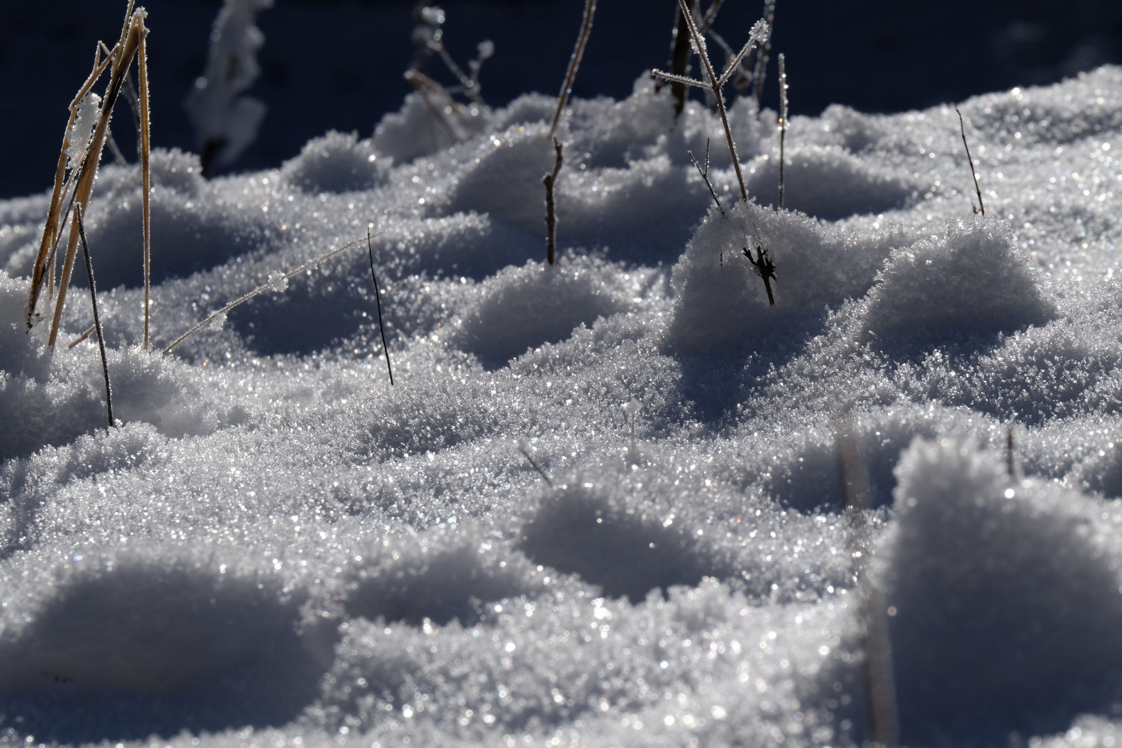 Schnee, Frost, Sonne...