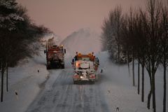 Schnee führte zu Chaos