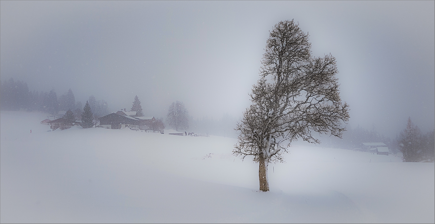 Schnee gab es reichlich   . . .