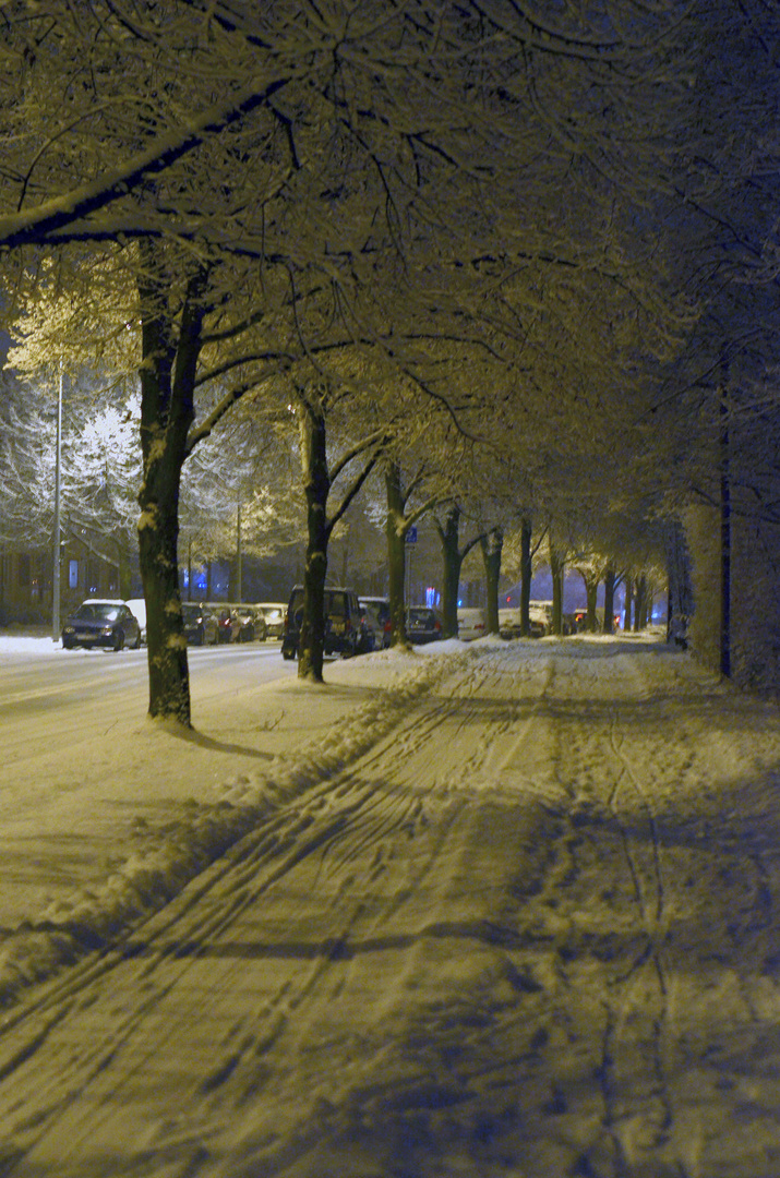 Schnee gehört nun mal zum Winter........... vielleicht ist es jetz besser :)