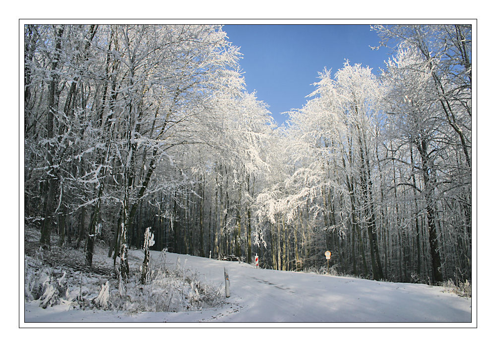 Schnee haben wir auch wieder genug :-)