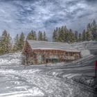 (Schnee) Hütte