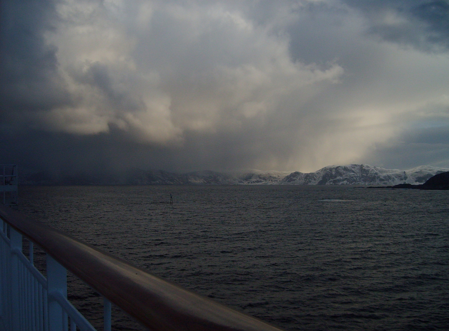 Schnee im Anmarsch