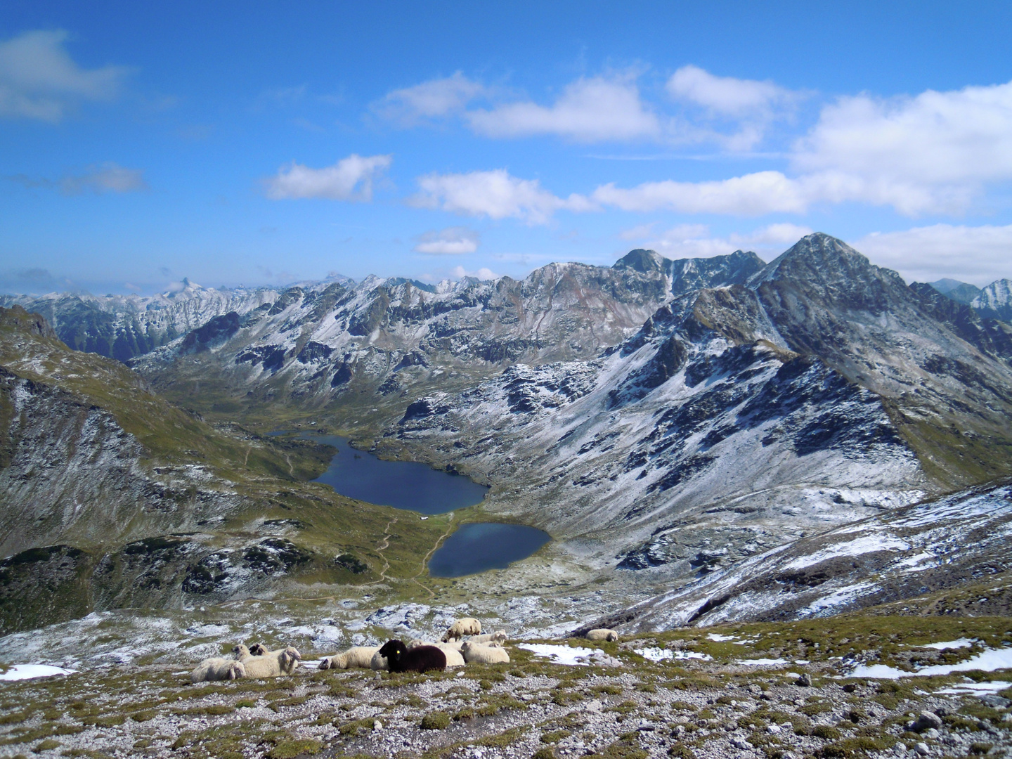 Schnee im August