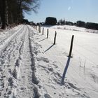 Schnee im Bergischen Land