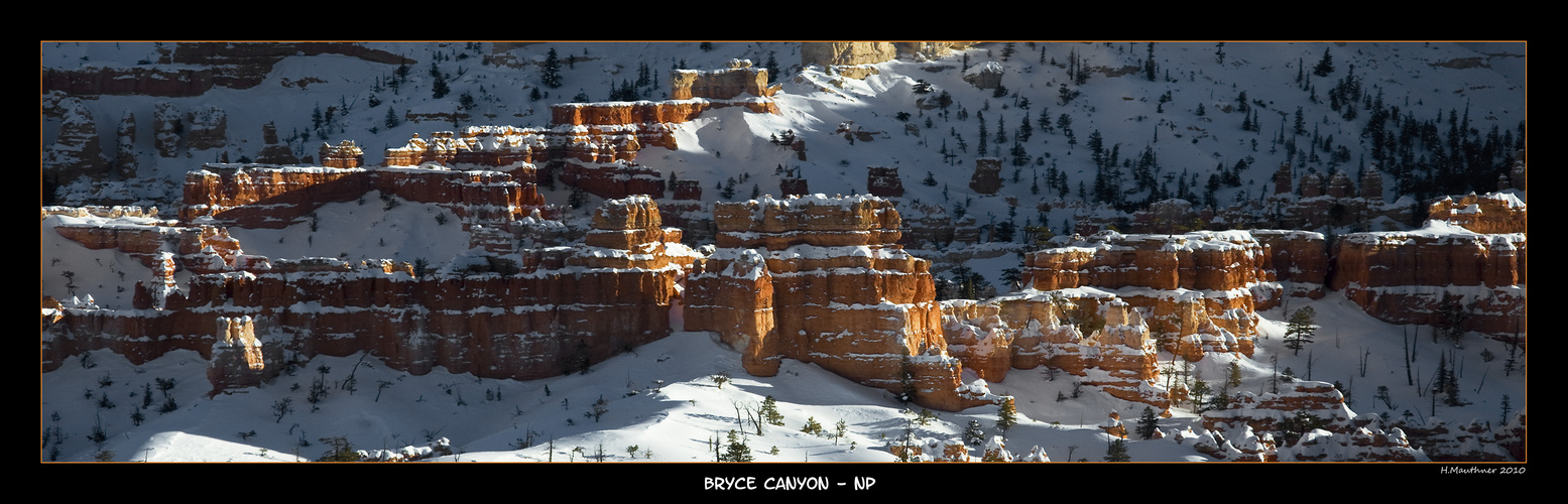 Schnee im Bryce Canion 2