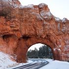 Schnee im Bryce Canyon