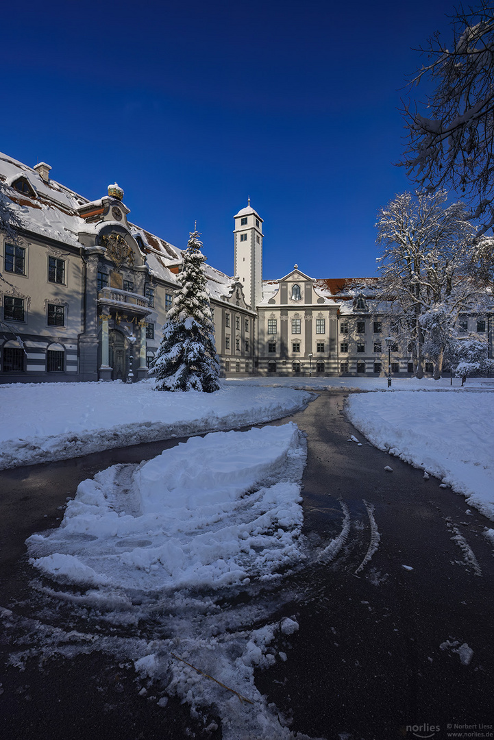 Schnee im Fronhof