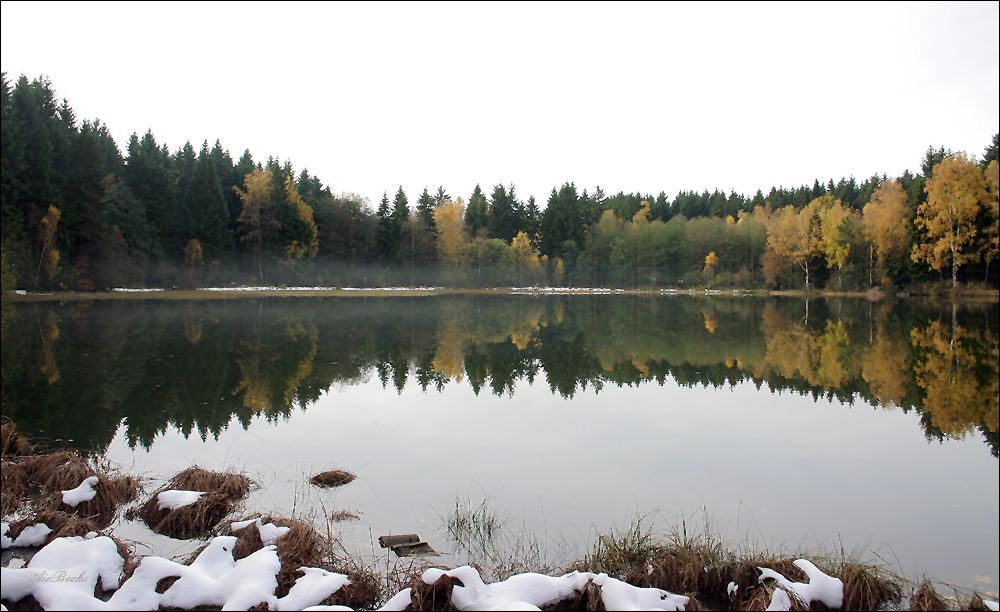 Schnee im Herbst