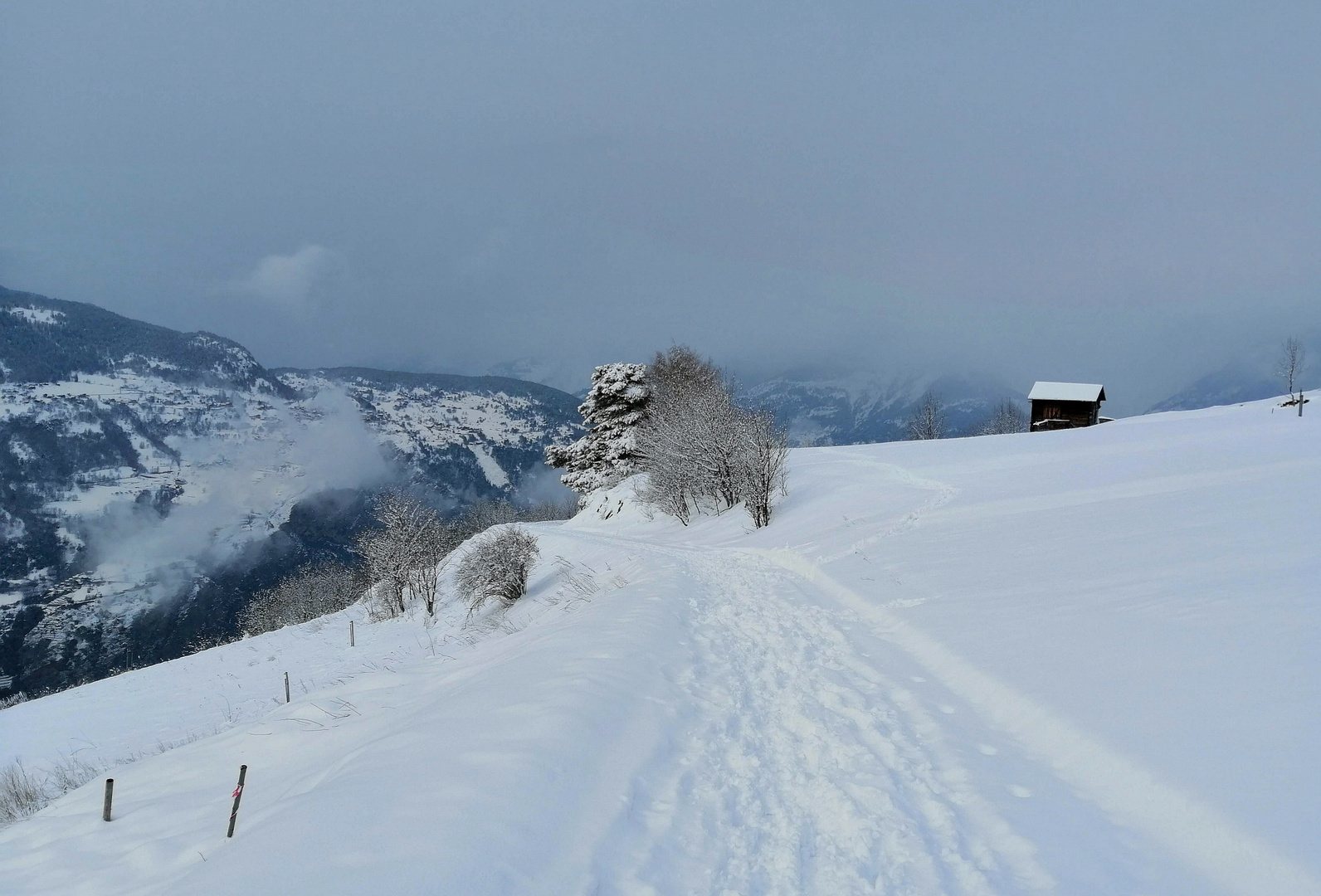 Schnee im März