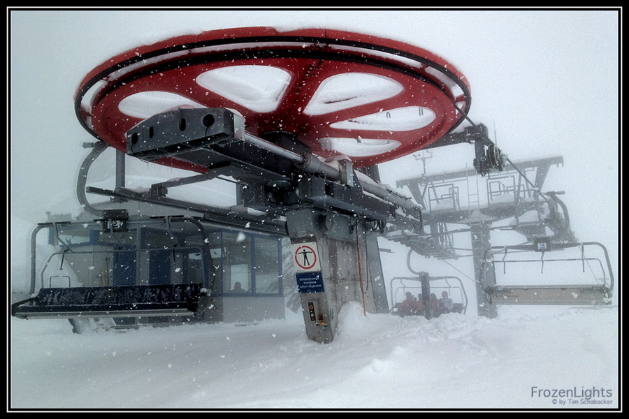 Schnee im Montafon