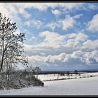 Schnee im Naturpark