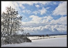 Schnee im Naturpark