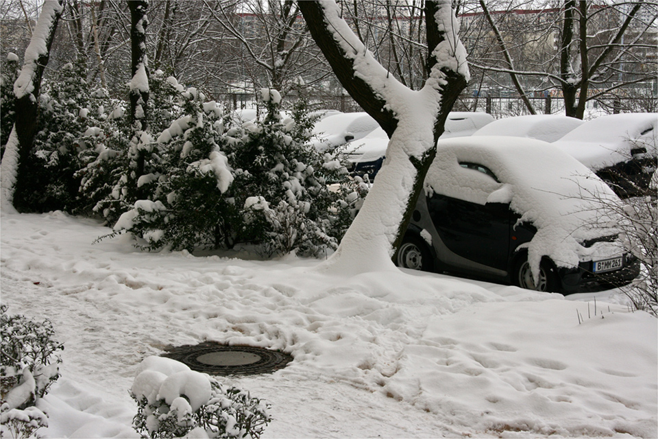 Schnee im neuen Jahr