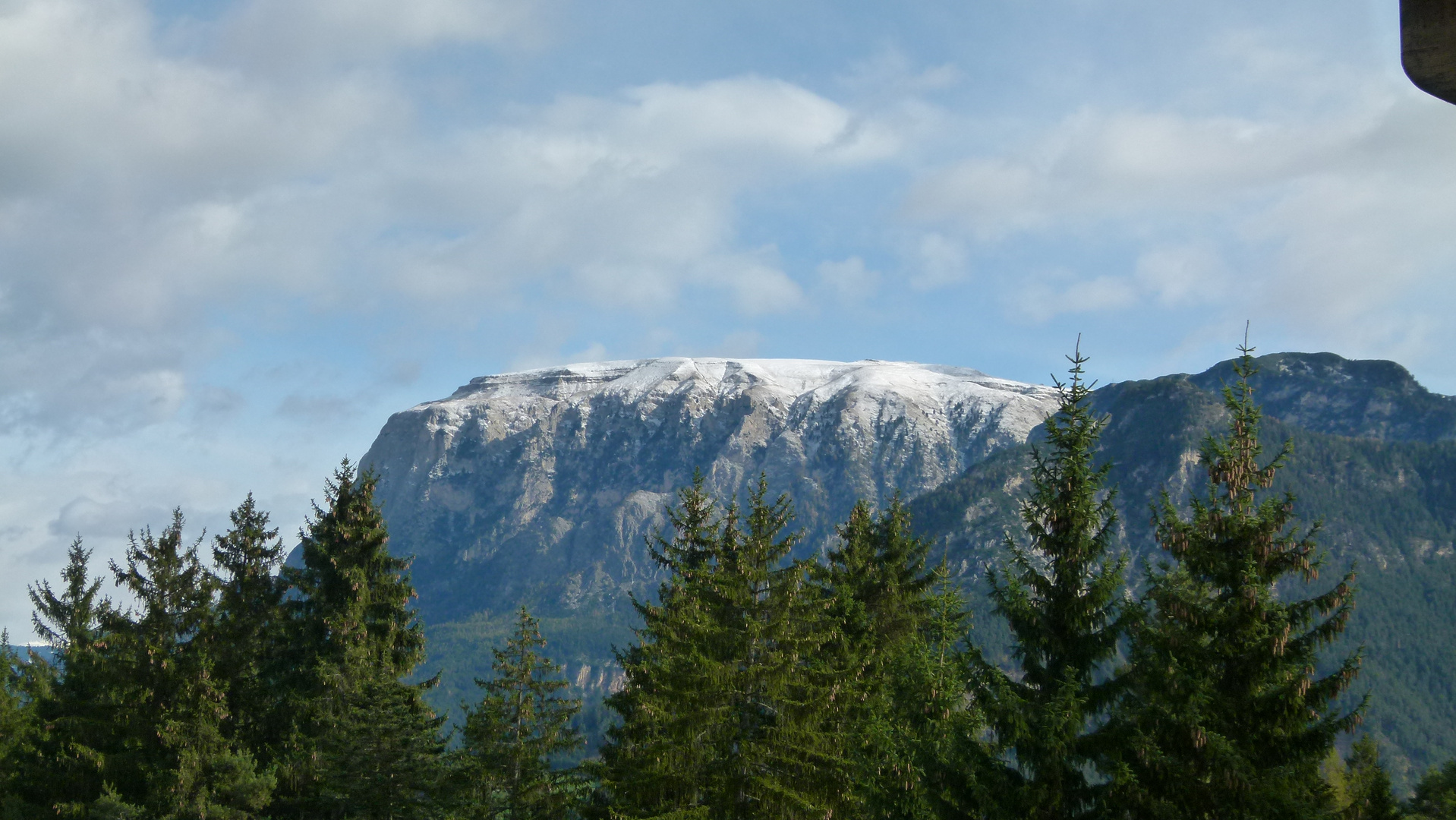 Schnee im Oktober