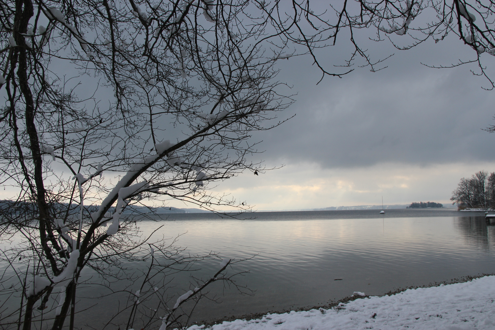 Schnee im "Paradies"