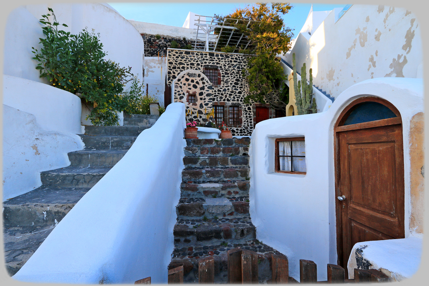 Schnee im Sommer...oder Zuckerguss?.. Santorin, Griechenland