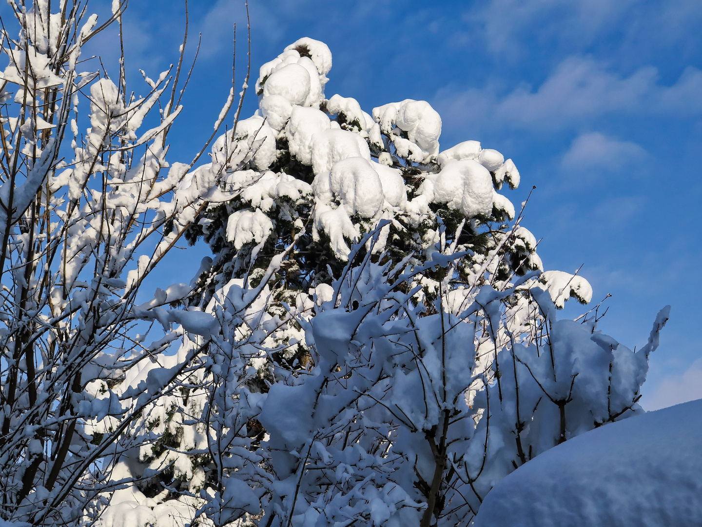 Schnee im Zürcher-Oberland