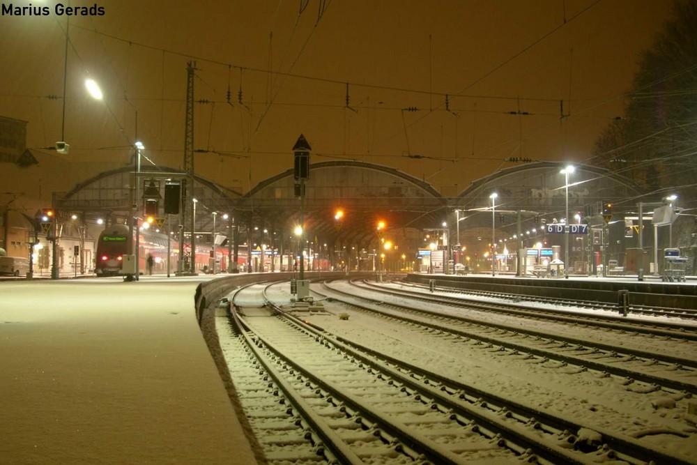 Schnee in Aachen