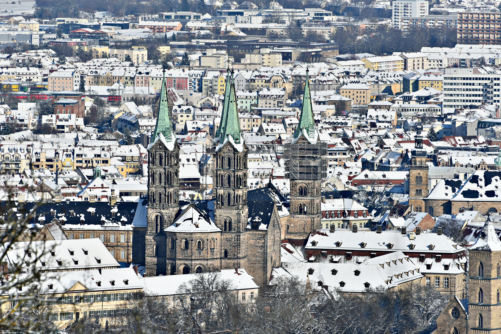 Schnee in Bamberg 01