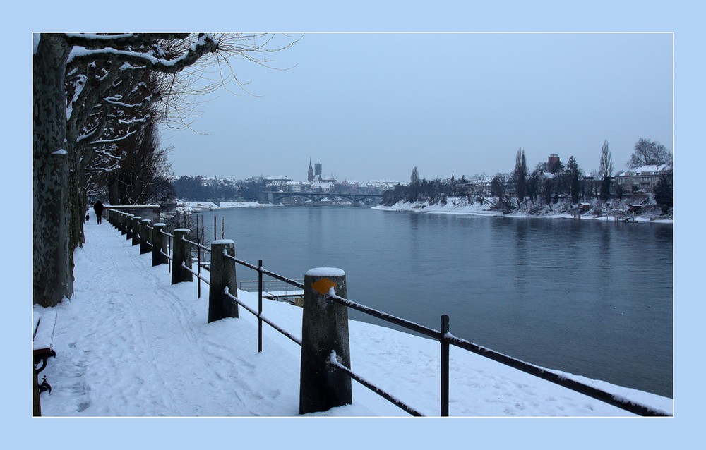 Schnee in Basel