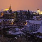 Schnee in Bautzen