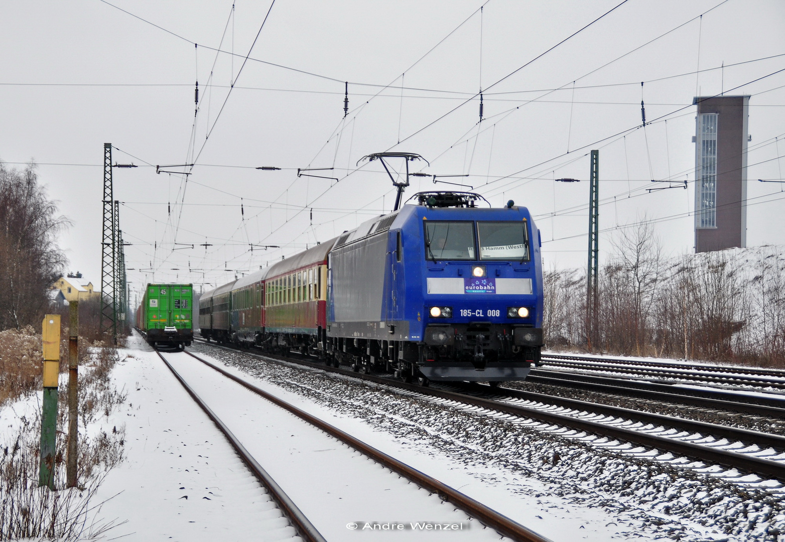 Schnee in Bönen