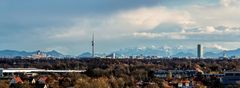 Schnee in den Bergen