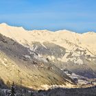 Schnee in den Bergen