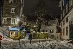 Schnee in der Altstadt