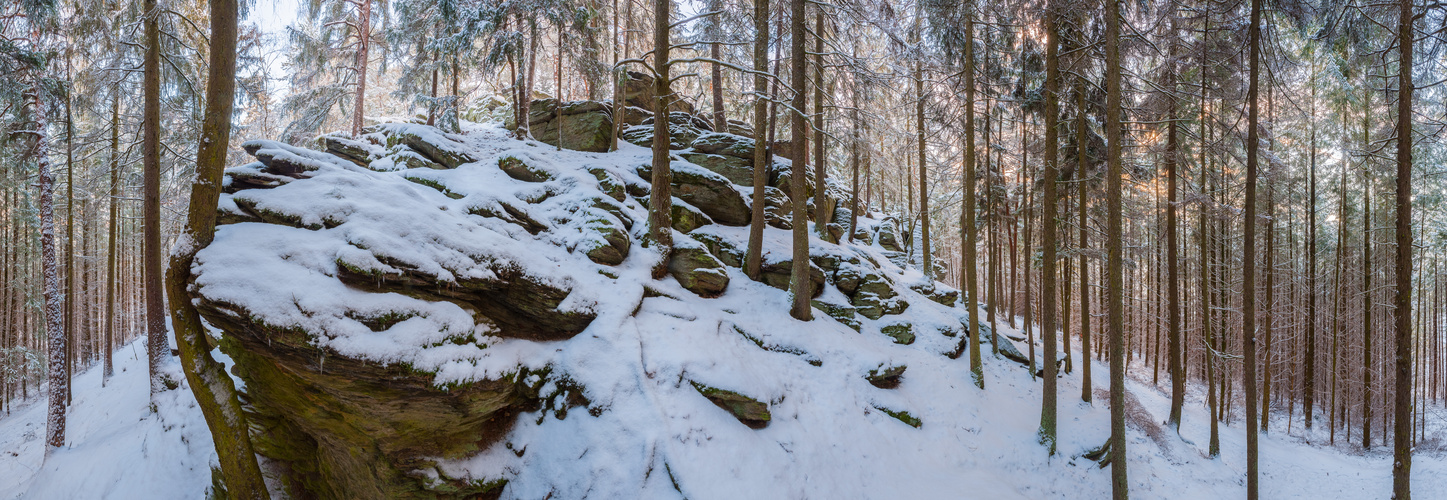 Schnee in der Hinterländerschweiz