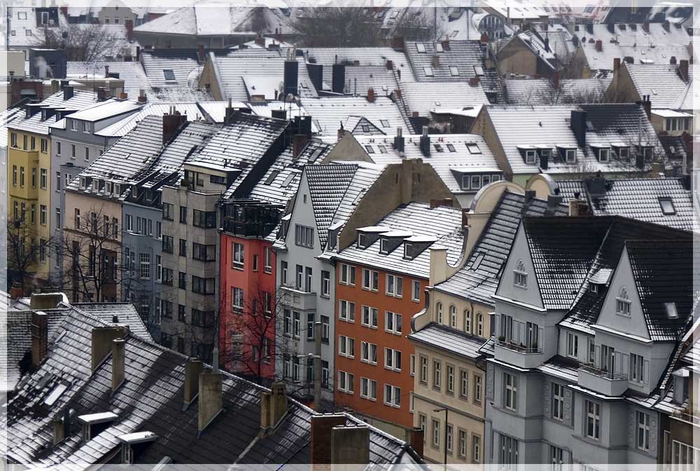 Schnee in der Metropole Köln!